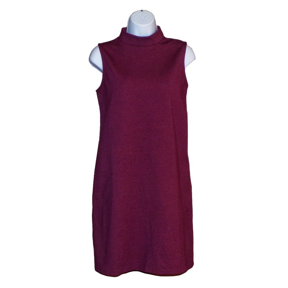NWOT Adrienne Vittadini Mock Neck Shift Dress